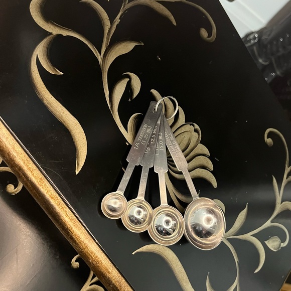 Stainless steel measuring spoons - Picture 5 of 5